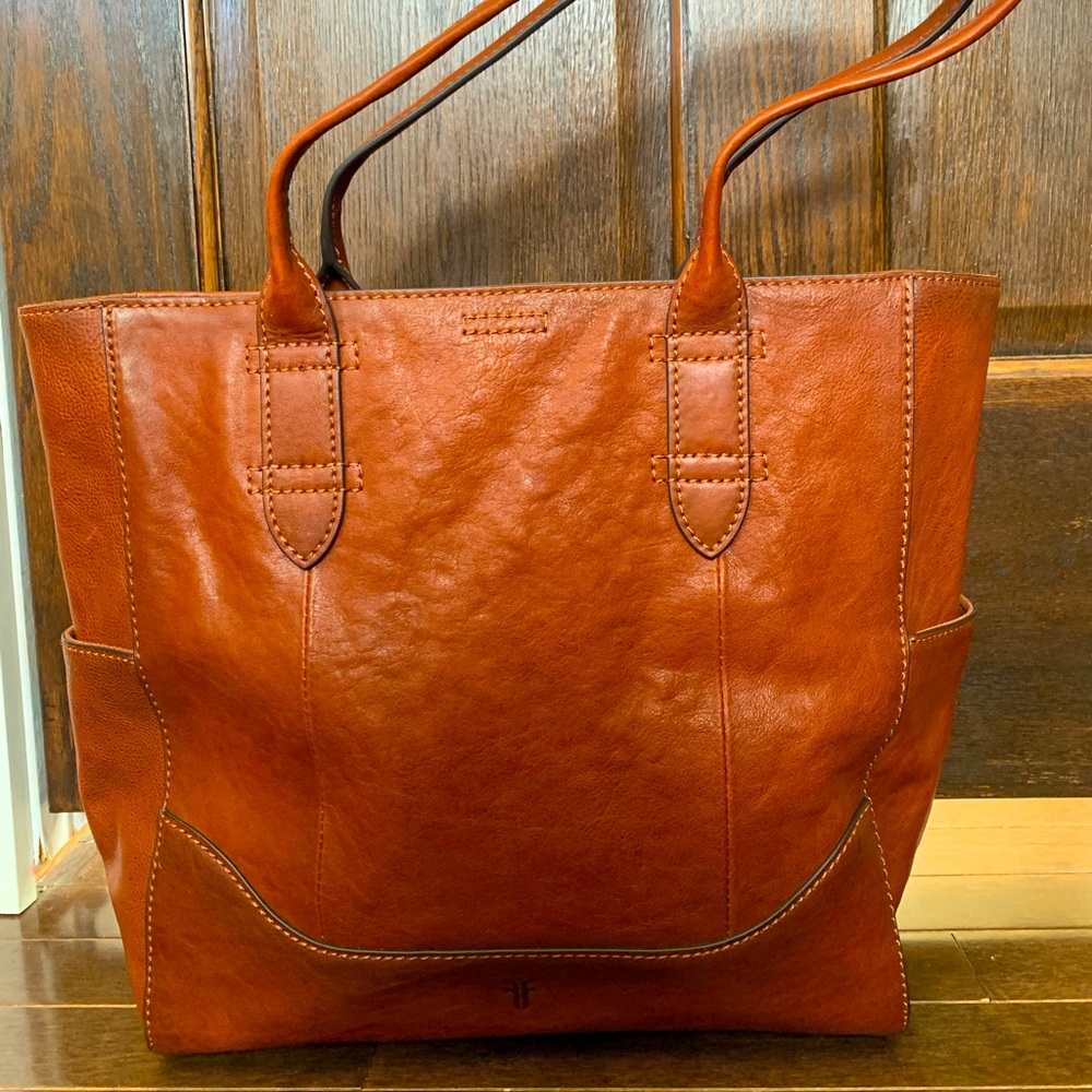 Frye leather tote